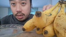 ASMR Plate Licking Sliced Bananas🍌 🍌 🍌 ✨ Eating Sounds & Mouth Sounds