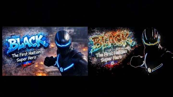 BLACK...(The First Haitian Super Hero) Action Movie & hardsub