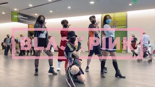 [KPOP in Public - SacAnime] BLACKPINK & Lady Gaga - "Love to Hate Me/Sour Candy" Cosplay Dance Cover