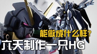 六天可以把一只HG变成什么样?