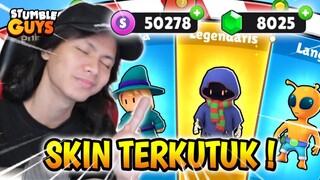 WAKTUNYA GACHA SEMUA SKIN TERBARU STUMBLE GUYS DI AKHIR TAHUN !!! Ini roda putar paling terkutuk...