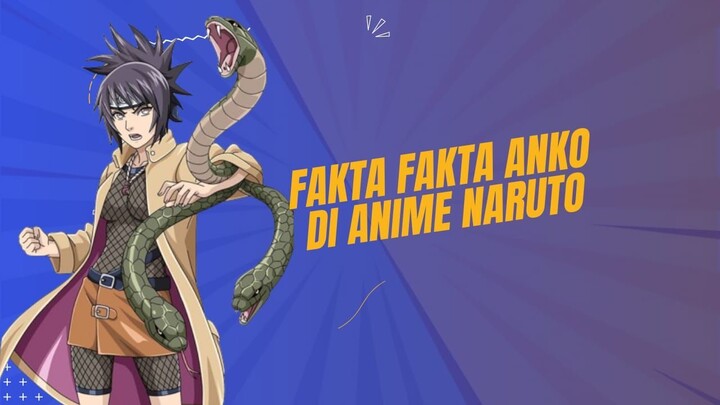 Fakta Fakta Anko Di Anime naruto