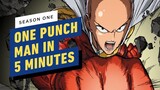 One-Punch Man Season 1 Recap in 5 Minutes
