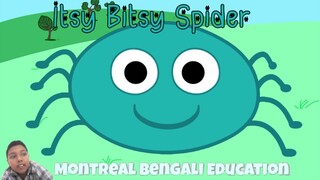 Itsy Bitsy Spider  Montreal Bengali Education - Made with Clipchamp