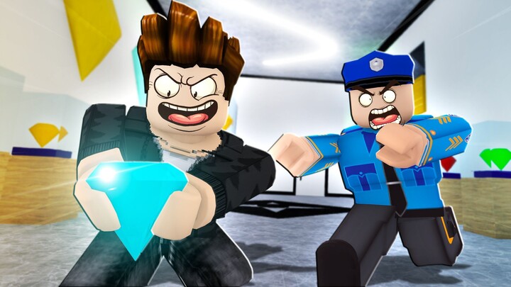 Horangi Curi Berlian Bernilai 1 Juta Robux??? [Rob A Jewellery Store Obby] (Roblox Malaysia)