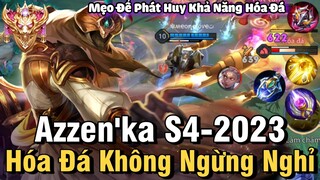 Azzen'ka S4 2023 Liên Quân Mobile | Cách Chơi, Lên Đồ Phù Hiệu Bảng Ngọc Cho Azzen'ka S4 2023 Đi Mid