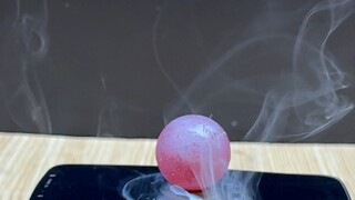 ลูกบอลขนาดหนึ่งพันองศาจะสามารถละลายโทรศัพท์มือถือได้หรือไม่