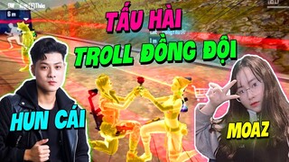 [Free Fire] Lưu Trung Và Cat Đáng Yêu Tấu Hài Khi Gặp 1 Đôi Giận Dỗi Nhau - Long Nữ | Lưu Trung TV