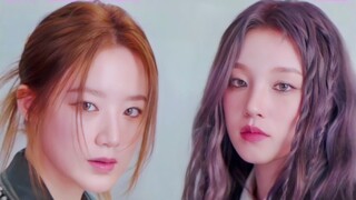 GIDLE宋雨琦+叶舒华情人节嘉人双人刊！