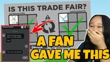 A FAN GAVE ME THIS !! + TRADING F SHADOW DRAGON IN ADOPT ME *Roblox Tagalog*