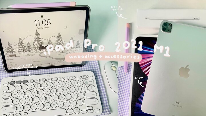 iPad Pro 2021 (M1) 11” 🍏 unboxing + accessories | Philippines