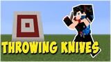 Simple Throwing Knives Addon - Minecraft Bedrock Edition / MCPE