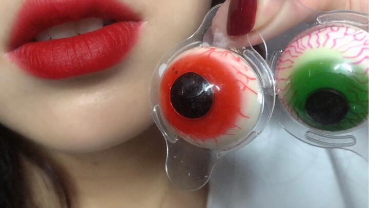 【AMSR】Terrible eye-shaped and earth-shaped candies are coming