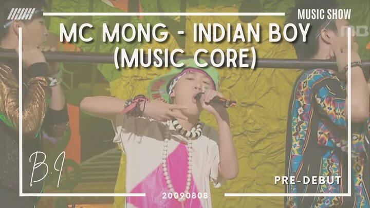 20090808_ [MUSHOW] Music Core Indian Boy - MC Mong ft. Jang-Geun, B.I