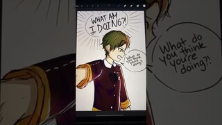 (Part 2) Loid and Damian protective of Anya comic tiktok