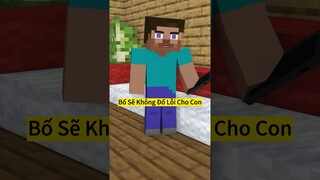 Anh Đen Xì Xì Có Ông Bố Bất Ổn Nhất Minecraft 🤣 #shorts