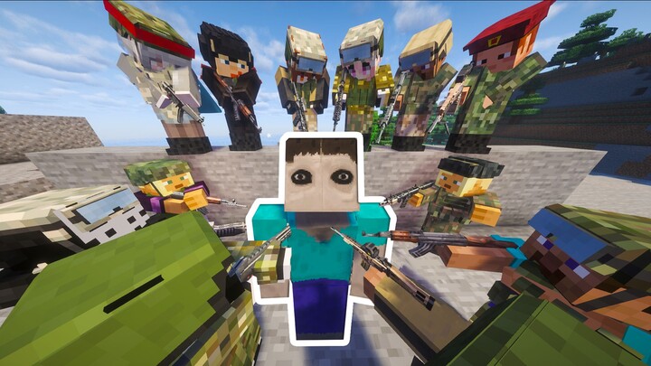 Distributing guns to the whole server—playing a horror mod! From Cave #1