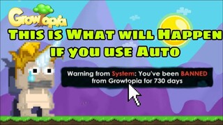 This is what will happen if you autoclicking in Growtopia