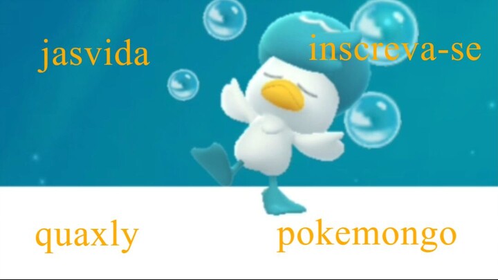 Quaxly  Pokemon