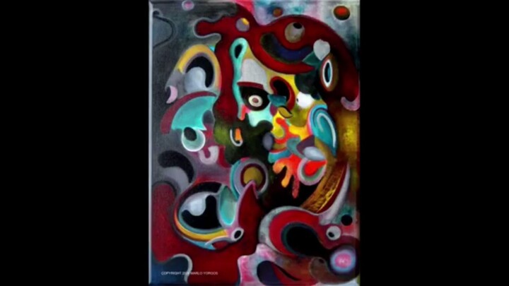 MARLO YORGOS - DRUMS + PAINTINGS - 02 - A - ORBS