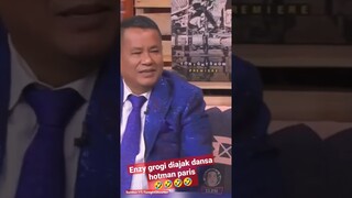 Enzy grogi diajak dansa hotman paris 🤣🤣🤣🤣 #tonightshow #nettv #vincent #desta #enzy #enzystoria