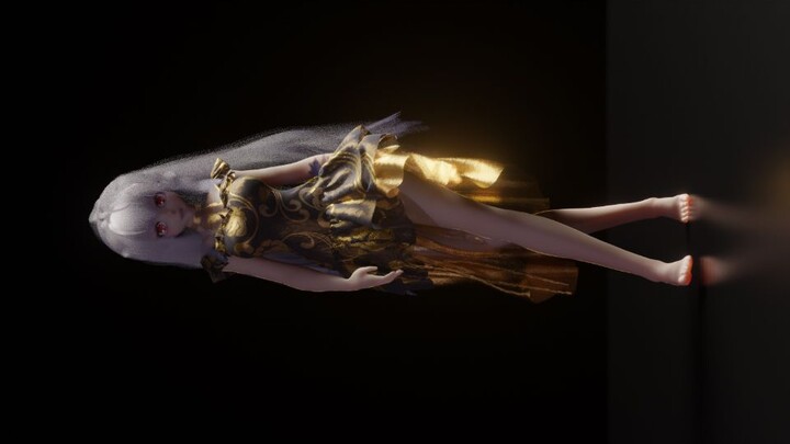 [Mute/MMD/Cloth/Hair] Spit it out