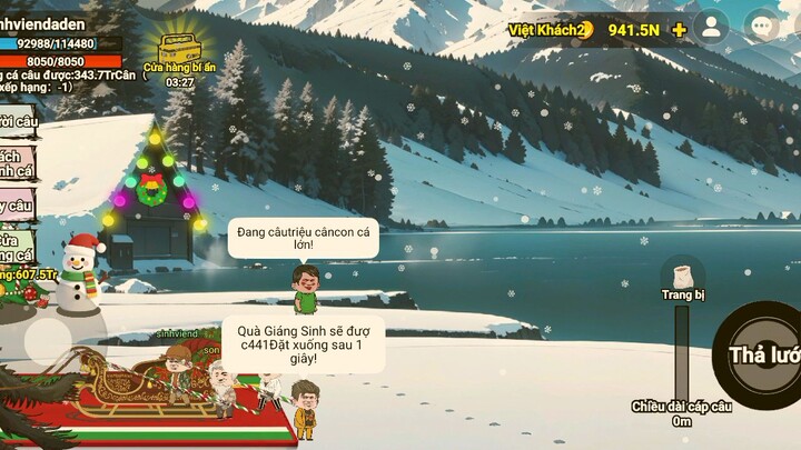 UPDATE CÂU CÁ VẠN CÂN 👍👍👍👍👍