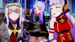 【赛马娘MMD】当三只芦毛在一起唱「Everybody」