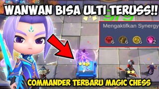 COMMANDER TERBARU MAGIC CHESS! WANWAN AUTO ULTI TERUS! LING SKILL 1 MAGIC CHESS UPDATE TERBARU 2022