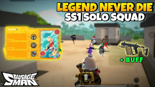 NEW SEASON SS1 🔥  EPIC 1 vs 4 LEGEND MATCH GAMEPLAY  SAUSAGE MAN