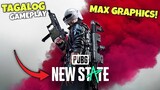 PUBG NEW STATE (MAX GRAPHICS 60FPS) Tagalog Gameplay