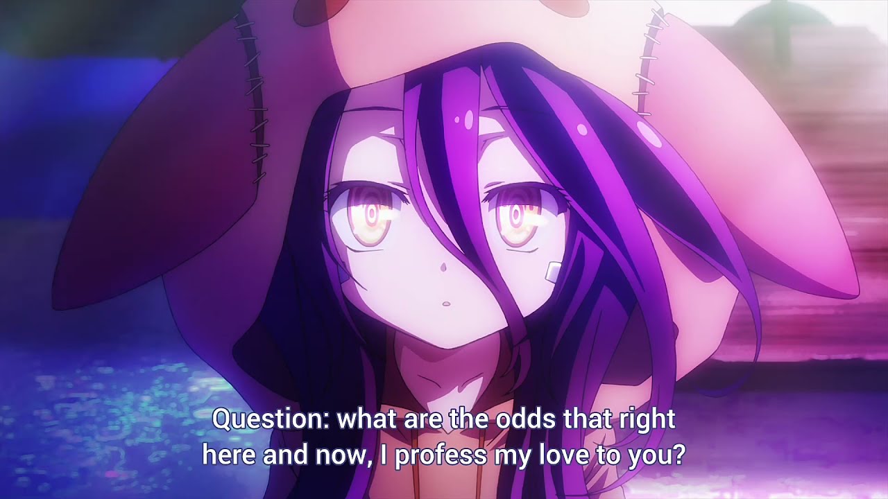 Riku confesses his love for Schwi | No Game No Life Zero - Bstation