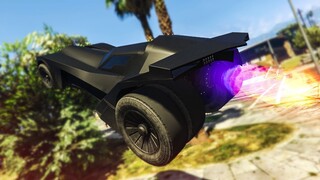 GTA 5 Stunt Jumps With Batman Car