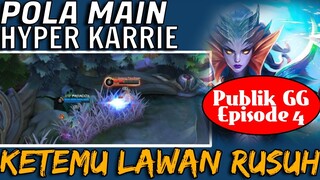 10 MENIT END TANPA LORD, Pola Main HYPER KARRIE Yang Berbahaya (Padahal Lawan Hero Rusuh Di Early )