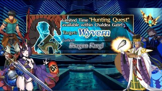 [FGO NA] Wyvern Hunt - Pride+ Rank ft Godjuna, Shuten, & Arash | 3T Teams