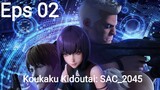 Koukaku Kidoutai: SAC_2045 Episode 02 Subtitle Indonesia