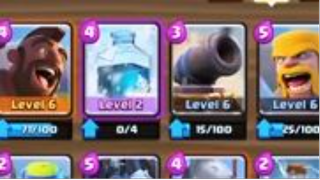 Clash Royale deck(Arena6)  - Hog Freeze Cannon