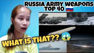 Russia Army Weapons: Top 40 || Filipina reacts 🇵🇭 || армия россии оружие топ 40