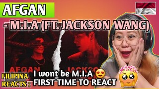 AFGAN - M.I.A (FEAT. JACKSON WANG) || MUSIC VIDEI || FILIPINA FIRST TIME TO REACT