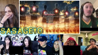 Attack On Titan Opening 3 Reaction Mashup