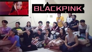 聚众观看BLACKPINK《How You Like That》MV的reaction视频