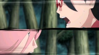 How did Sarada develop her extraordinary strength?