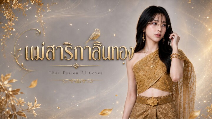 แม่สาริกาลิ้นทอง | Thai Fusion AI Cover — Live Studio Performance