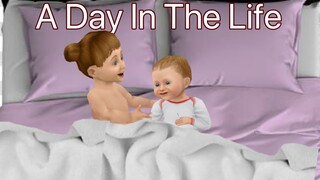 A Day In The Life Of A Toddler And A Baby || SIMS FREEPLAY