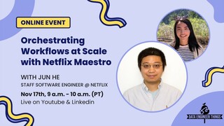 [DET Webinar] Orchestrating Workflows at Scale with Netflix Maestro