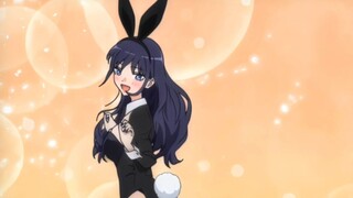 Nungguin Marin Cosplay Kelinci 🐰🖤