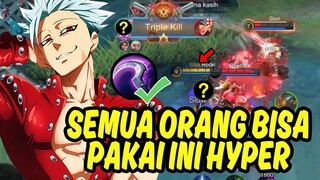 JADI SATU ITEM, MAIN ASAL TABRAK AJA BISA MENANG - MOBILE LEGENDS INDONESIA