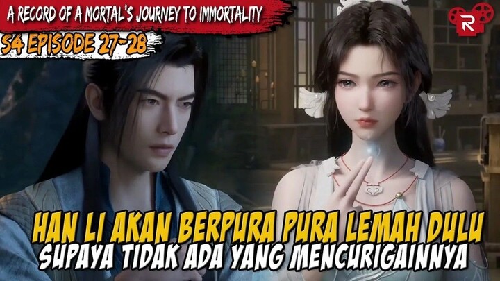 HAN LI SIAP BANTAI BANTAI DI KOMPETISI ANTAR SEKTE  A RECORD OF A MORTAL’S JOURNEY TO IMMORTA