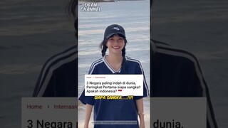3 Negara Paling Indah Di Dunia (Peringkat 1 Siapa Sangka 🇮🇩)