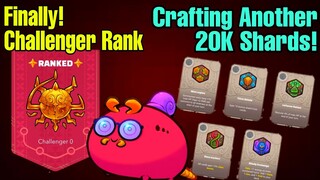 Axie Infinity Origin Roadmap Update | Crafting Another 20K Moon Shards | Challenger Rank (Tagalog)